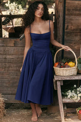 Tanya | Sophisticated Sleeveless Corset Dress-2